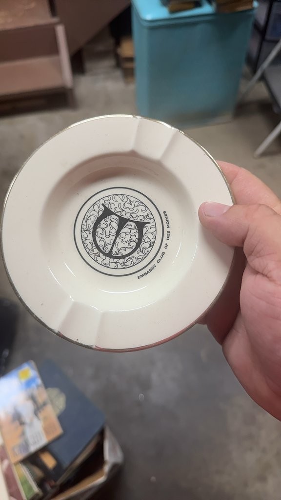 Vintage Embassy Club Ashtray