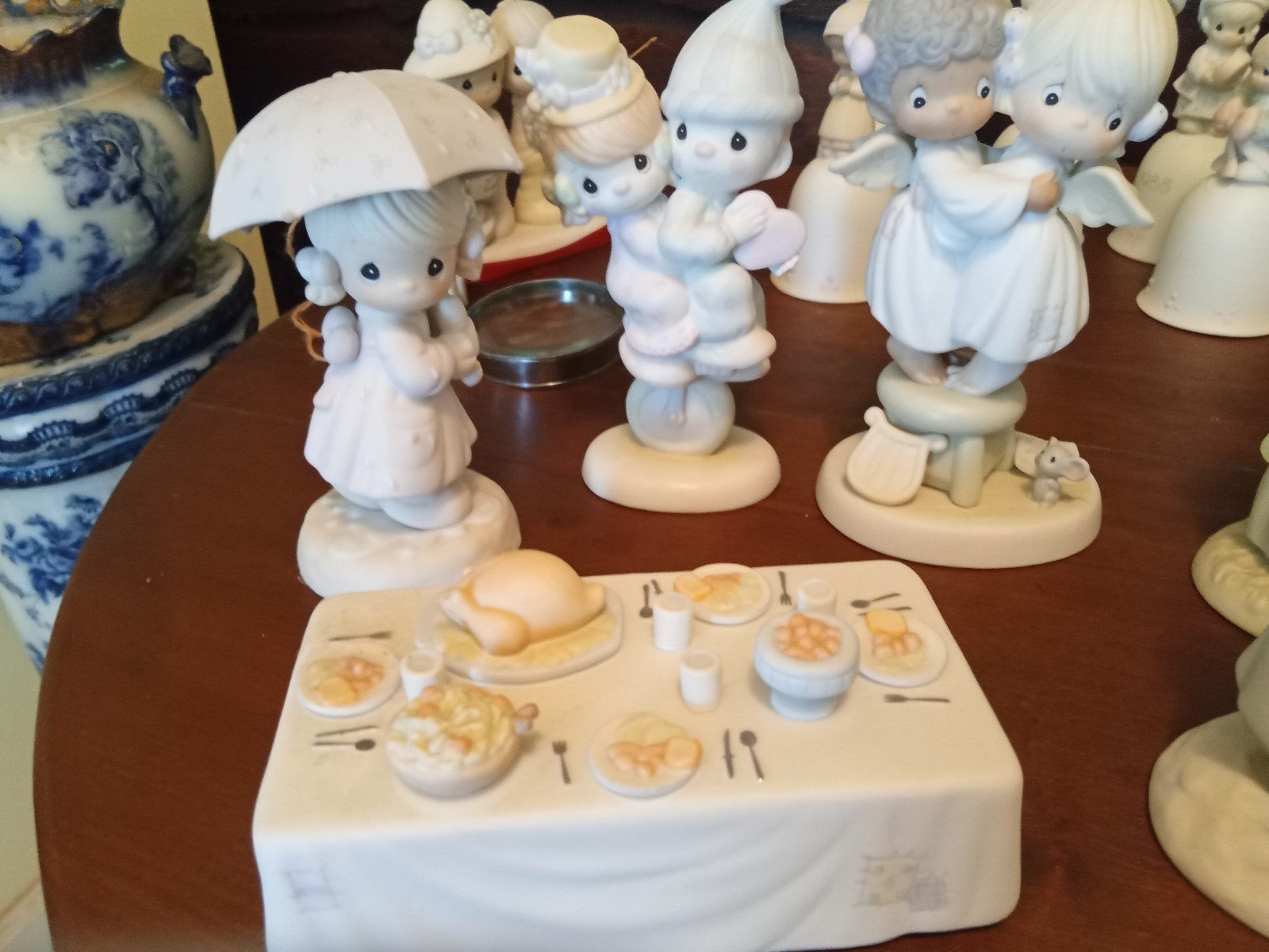 Precious Moments-vintage group of 4-all of them together for one price-perfect