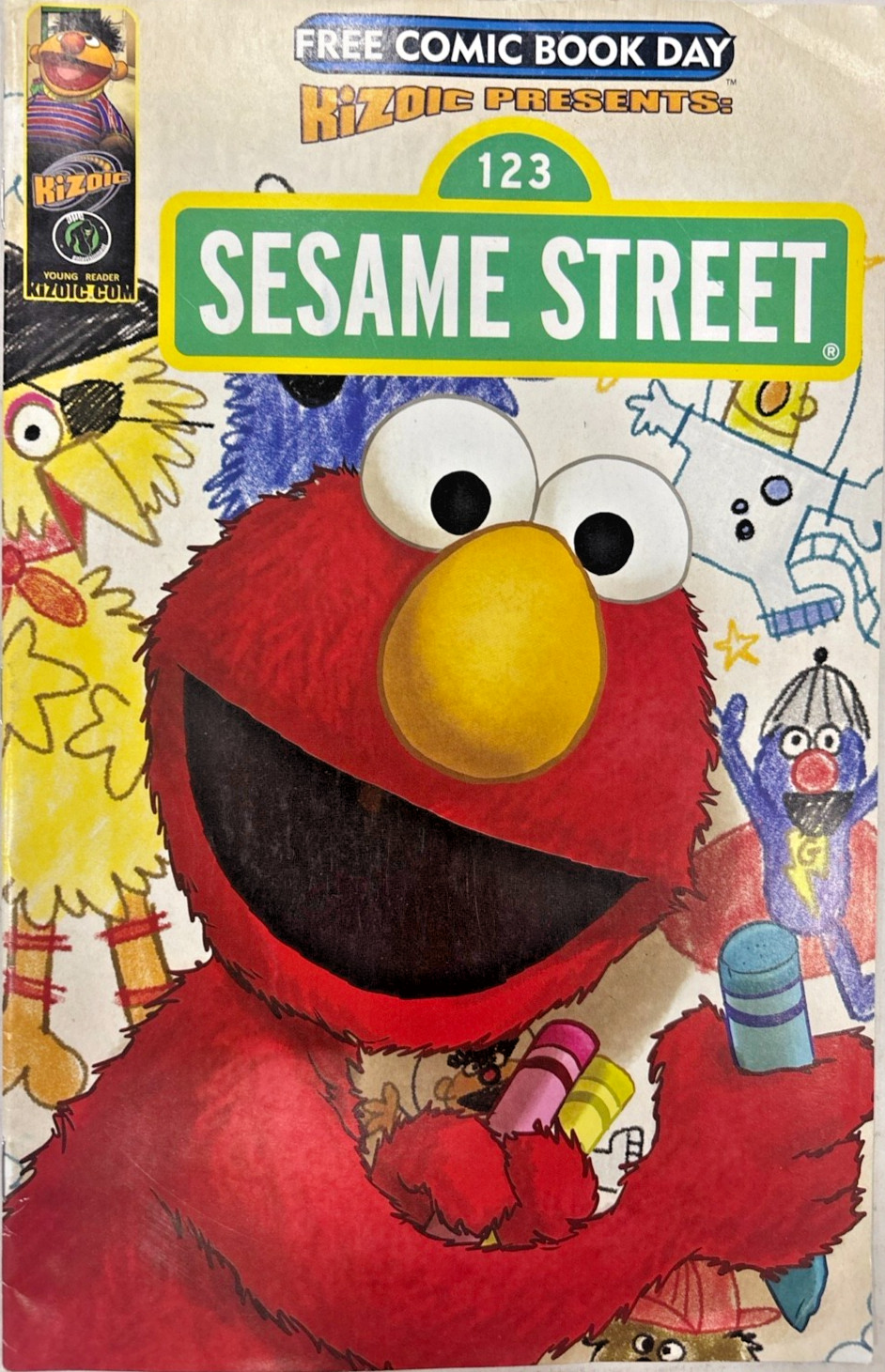 Strawberry Shortcake Sesame Street FCBD Flip Comic KizClub Rare