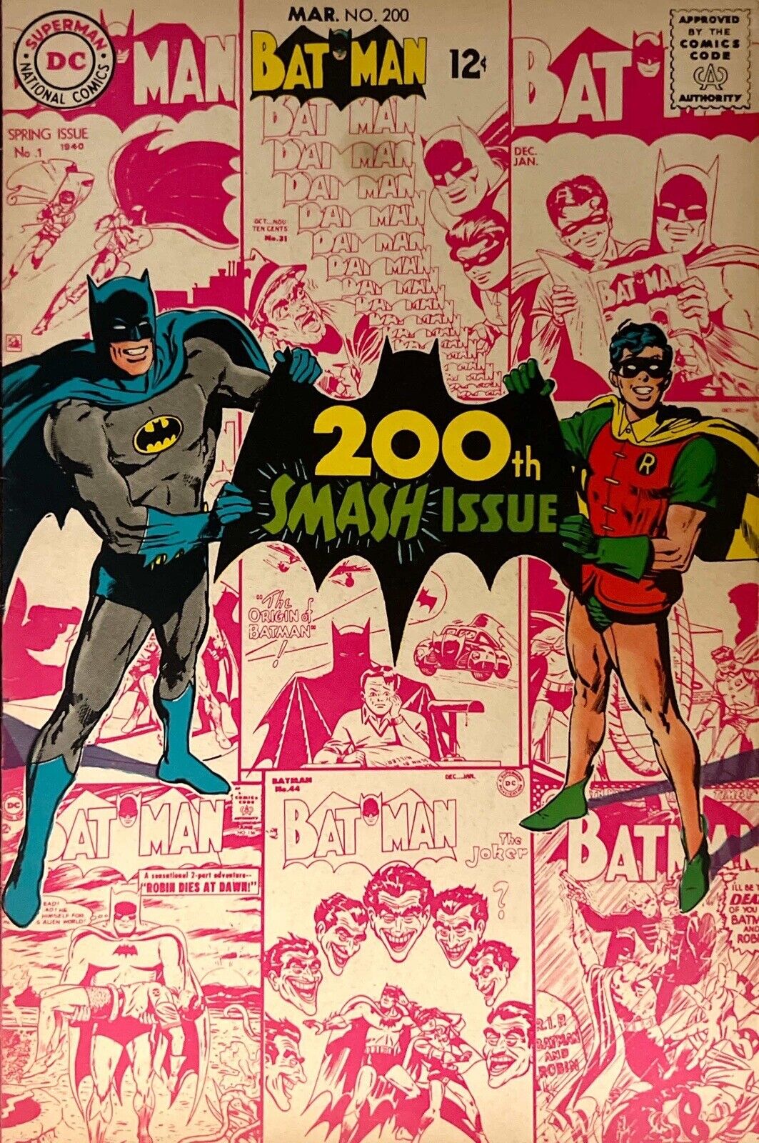 Batman #200 🔑Key🔑 200th Issue 🔥Neil Adams cover🔥 1968