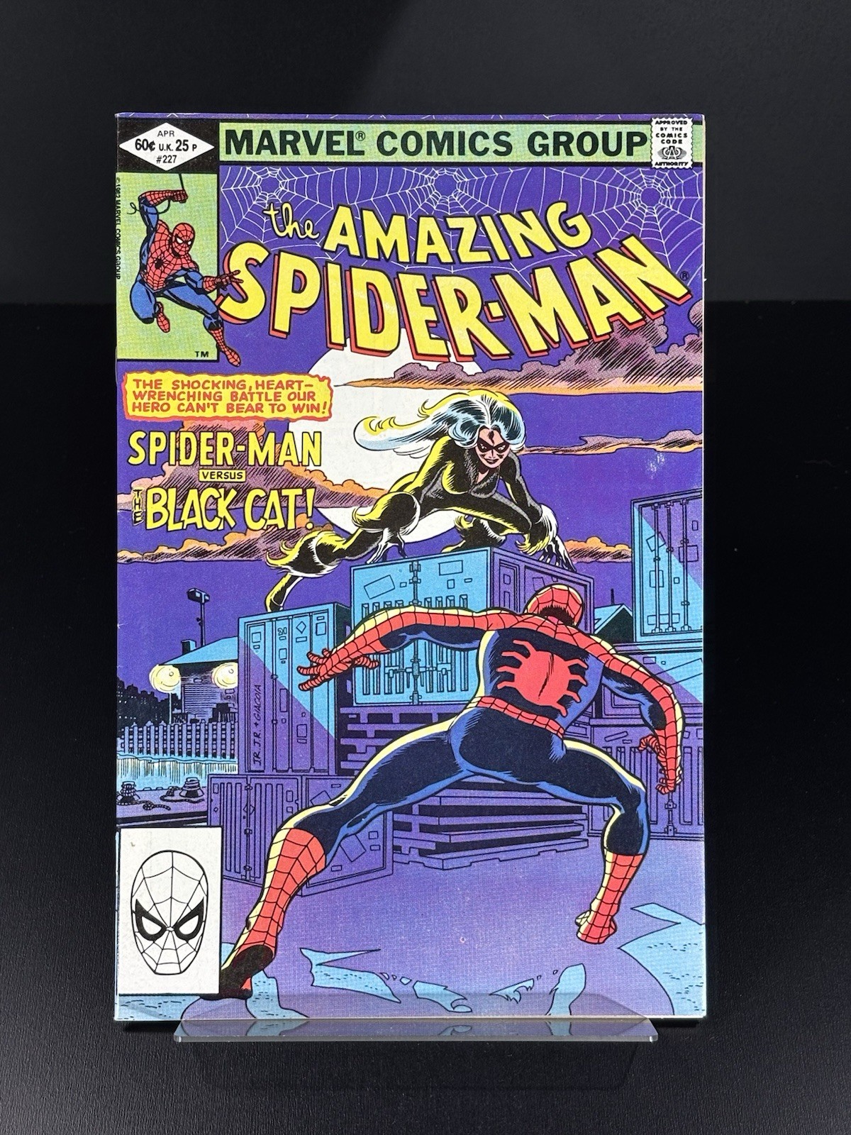 Amazing Spider-Man #227 (1982) John Romita, Roger Stern Black Cat ~24 PHOTOS