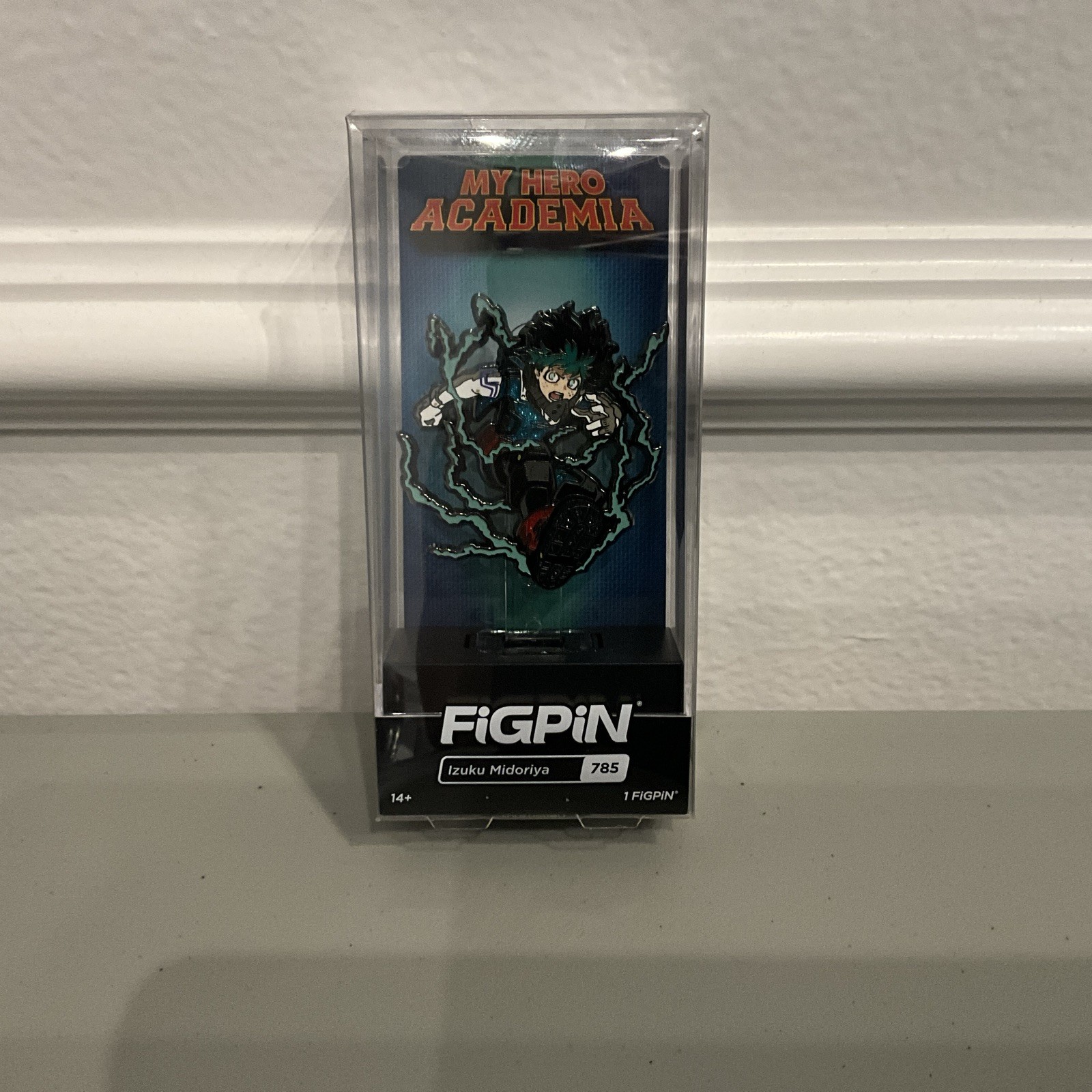 FiGPiN My Hero Academia: Izuku Deku Midoriya #785 Glitter ECCC 2021 Exclusive