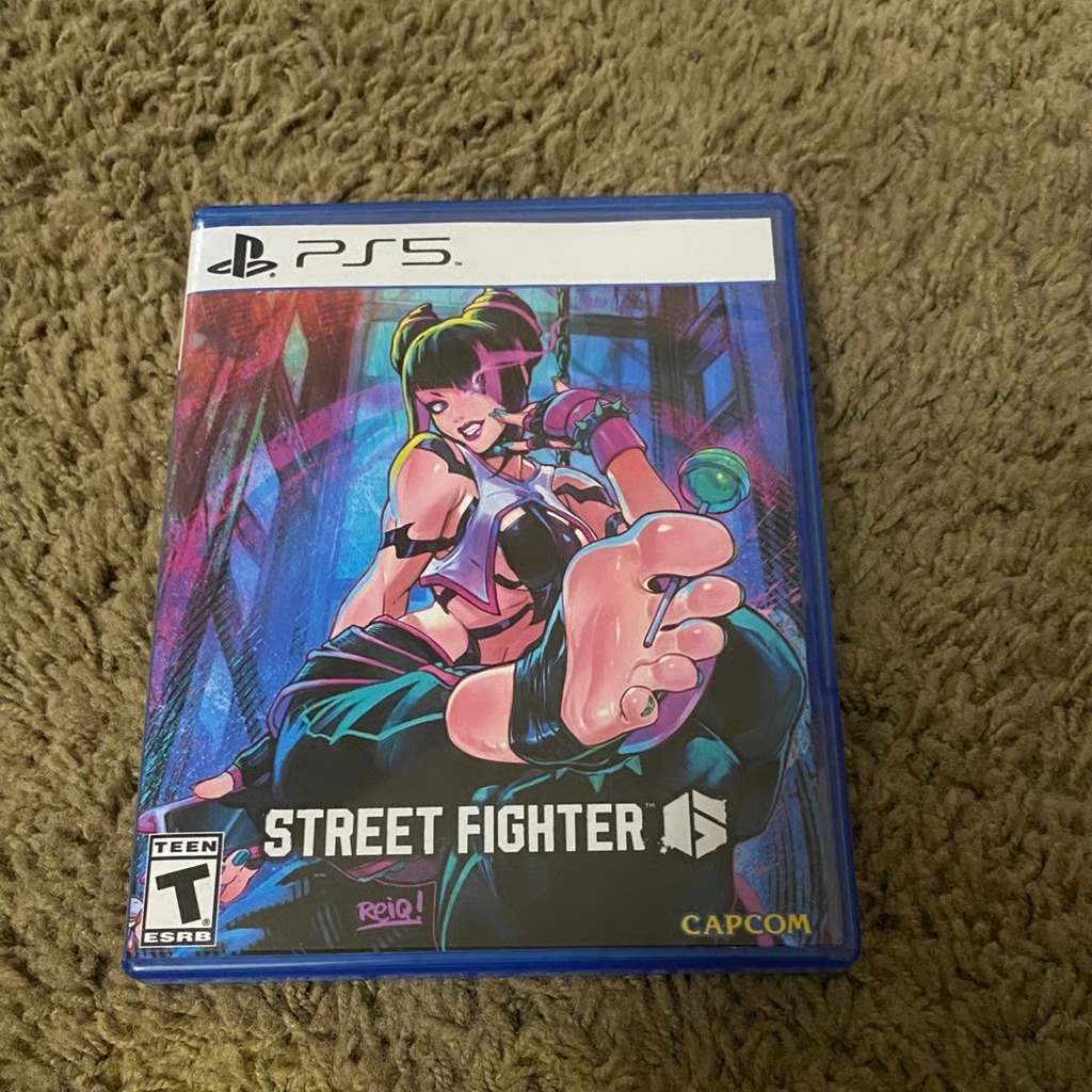 COVER ART ONLY Street Fighter 6 PS5 NO GAME NO CASE Included