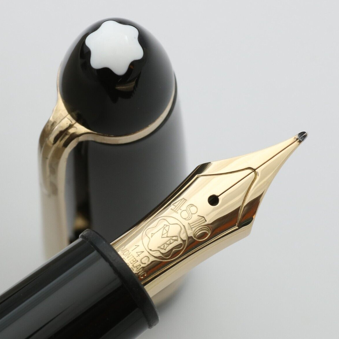 Montblanc Meisterstuck 146 VTG 80s- 14C F-M Nib Fountain Pen Used in Japan [026]