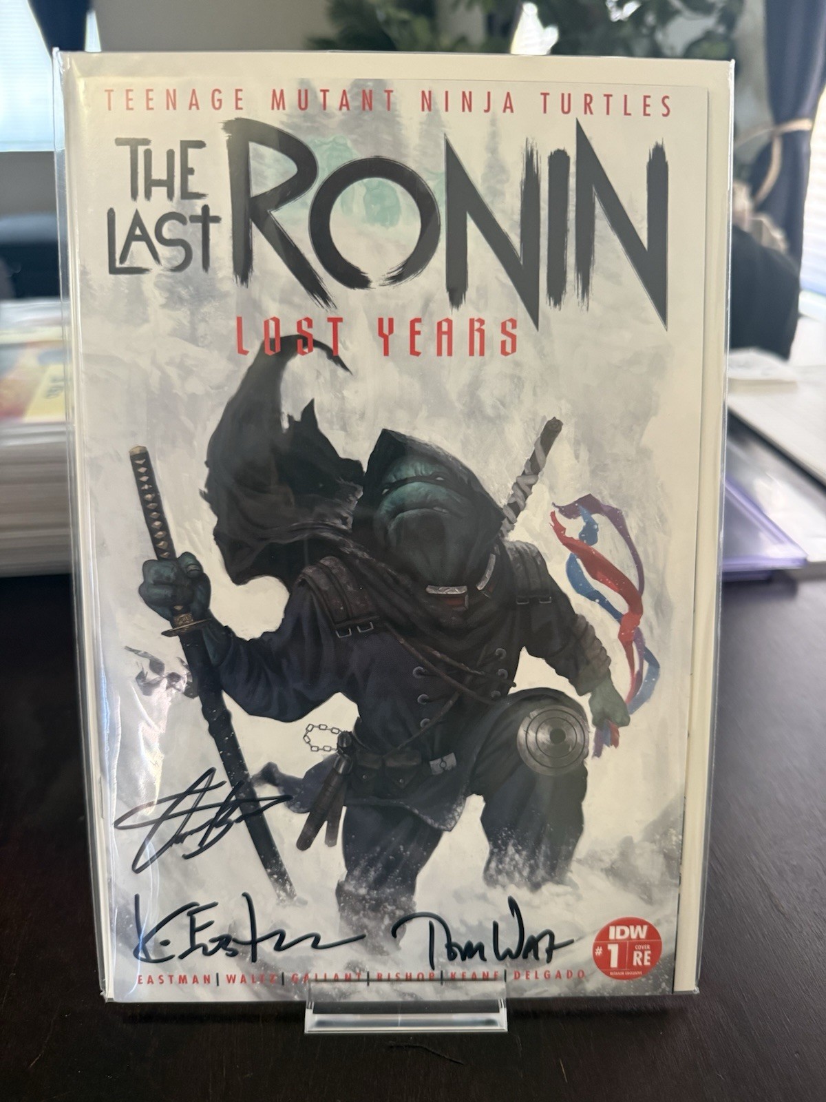 The Last Ronin: Lost Years 1 Bartling RE, 3x Signed Eastman, Bartling, Waltz