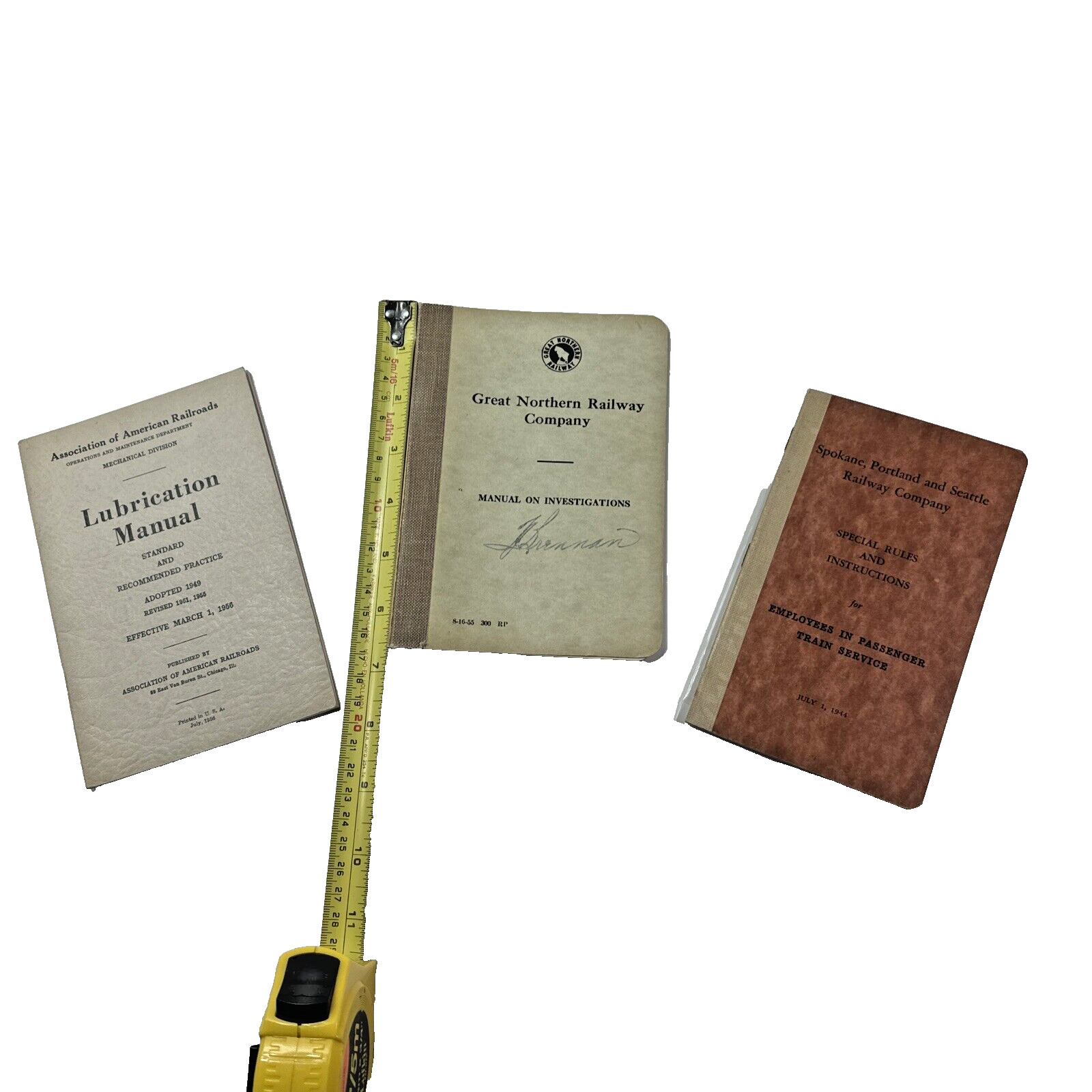3x 1940\'s/50\'s Great Northern Railway Co.& Others  Manuals & Rules/Instructions