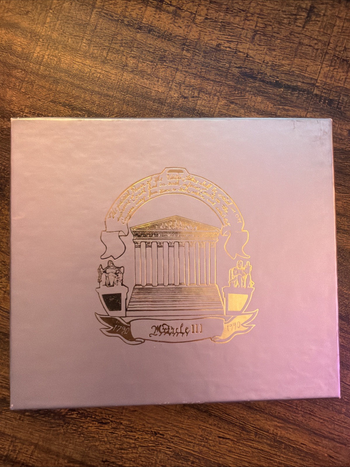 Bicentennial Of The United States Constitution Supreme Court Christmas Ornament