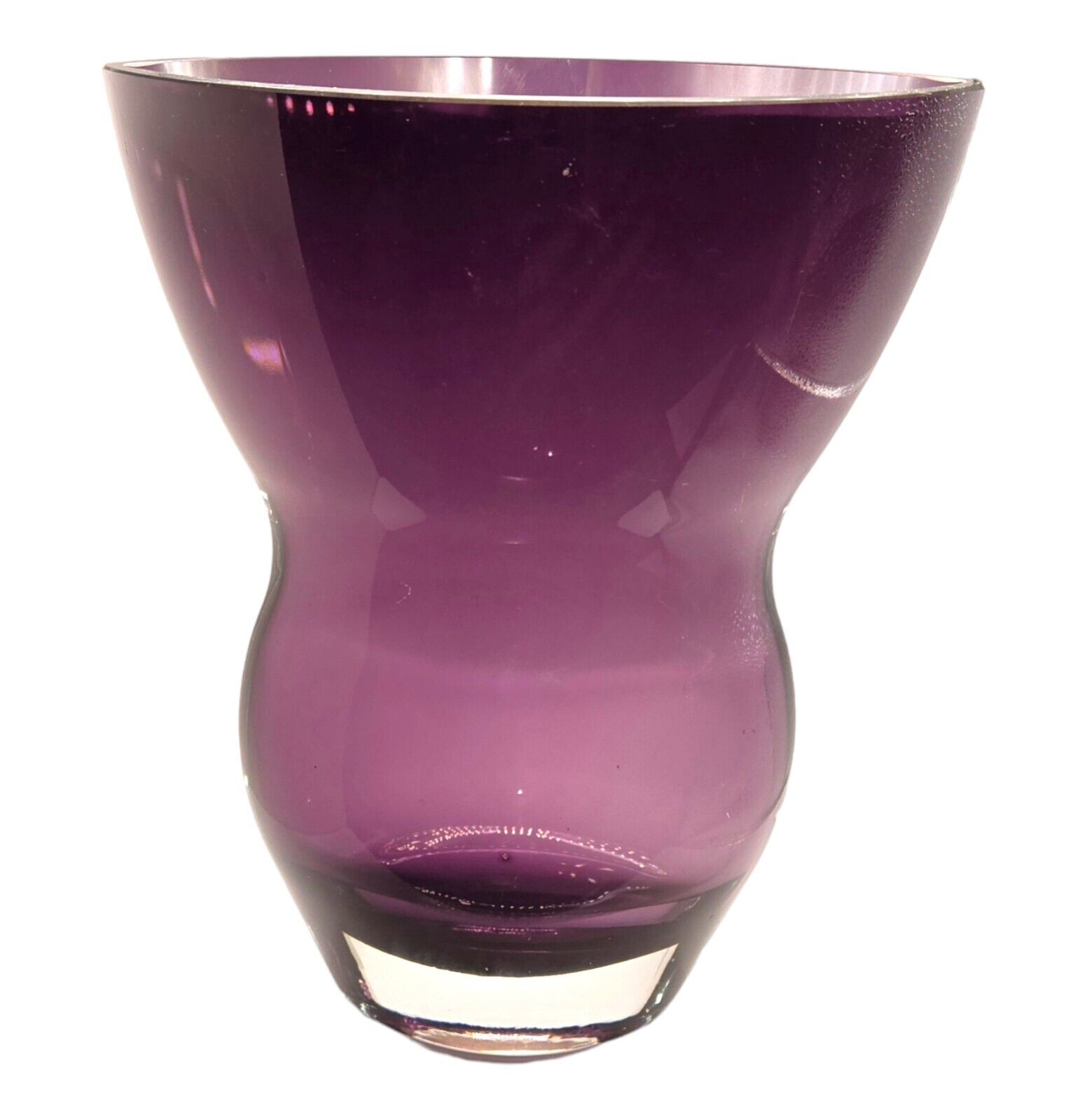 Rare Mikasa Amethyst Vase 10.5\