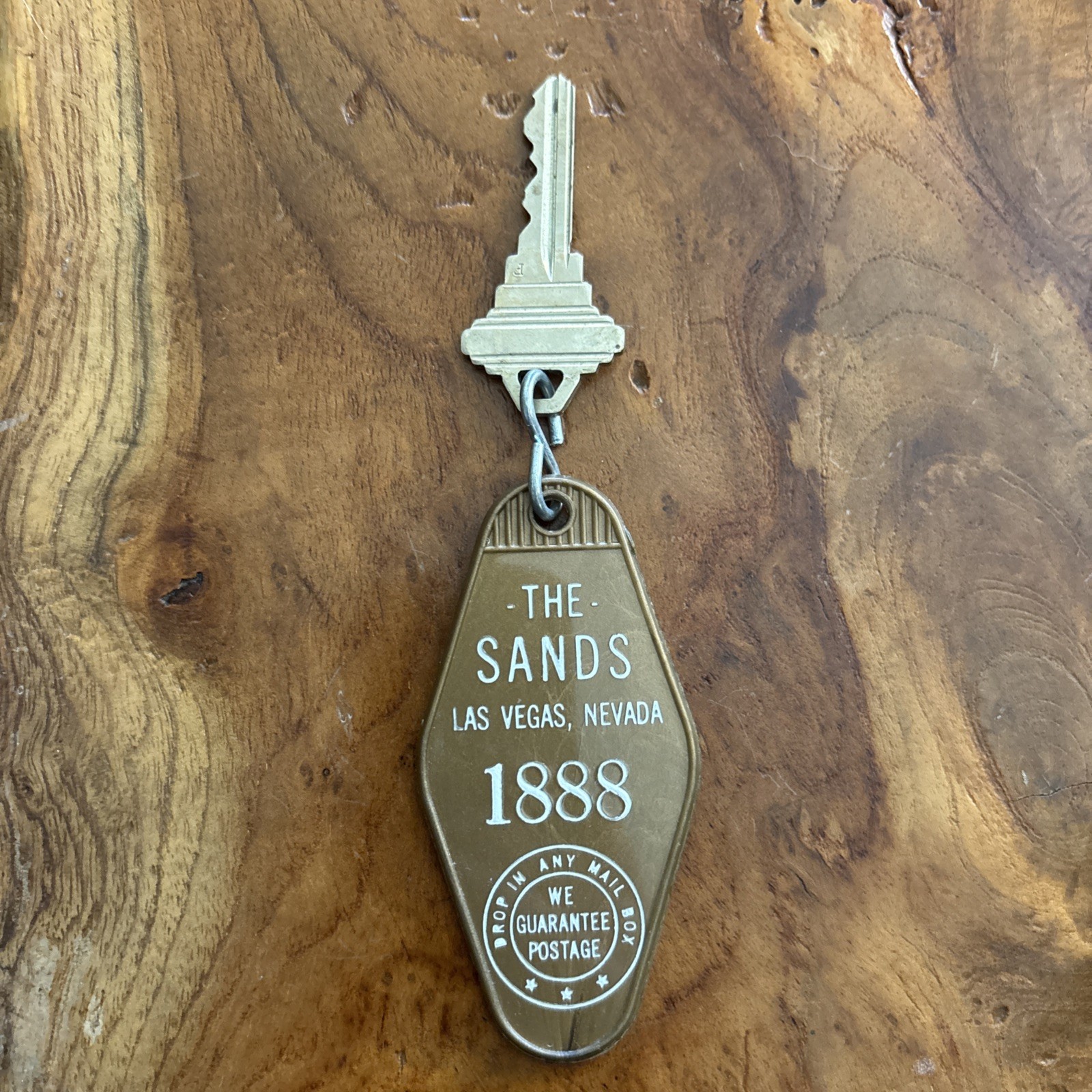 Vintage Mid Century 1967-1975 The Sands Las Vegas NV Hotel Casino Room Key 