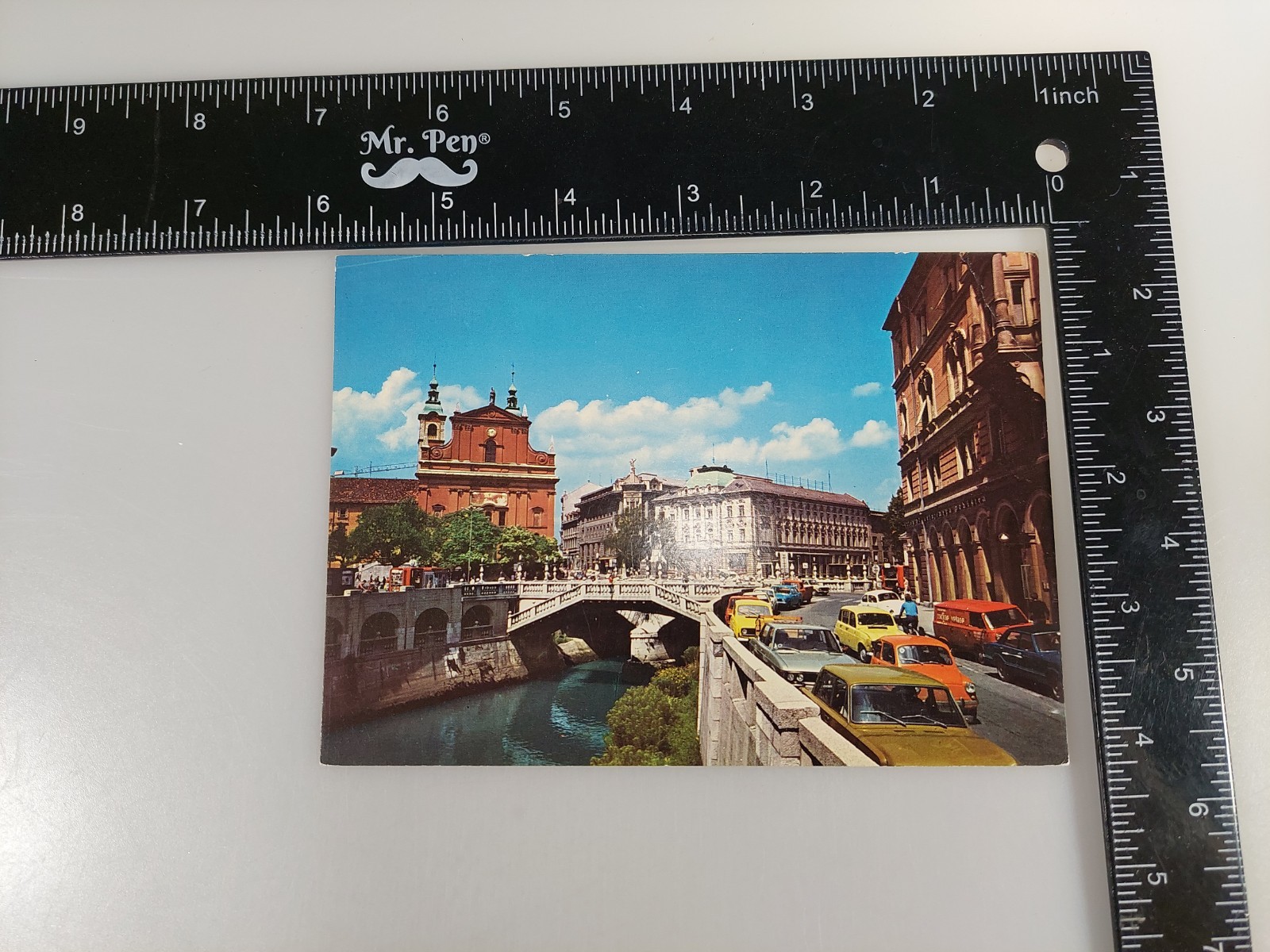 Vintage Ljubljana Slovenia Postcard Triple Bridge Ljubljana, Slovenia Vintage Ljubljana Slovenia Postcard Triple Bridge Ljubljana, Slovenia