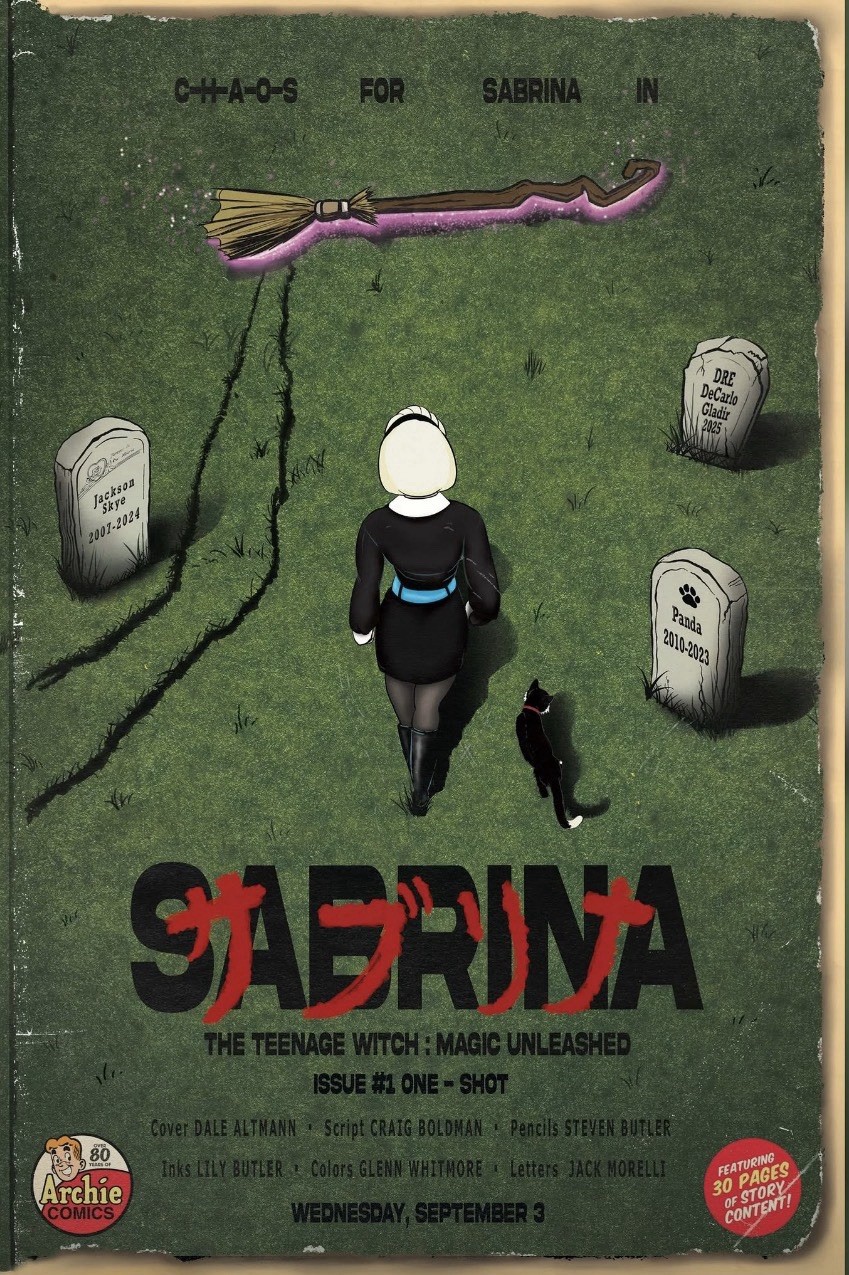 SABRINA THE TEENAGE WITCH MAGIC UNLEASHED #1 AKRIA VARIANT LTD 275 PREORDER