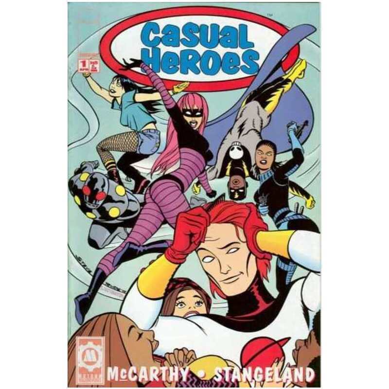 Casual Heroes #1 in Near Mint condition. Image comics [n 