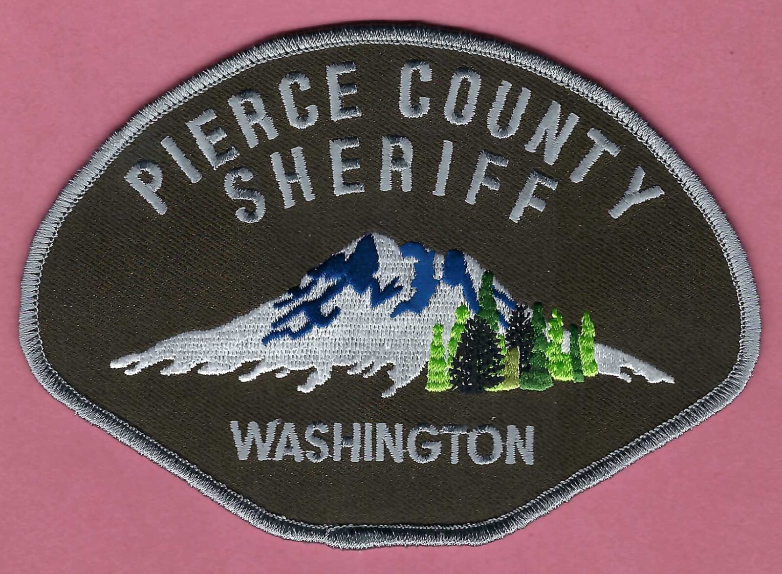 PIERCE COUNTY WASHINGTON SHERIFF SHOULDER PATCH SUBDUED