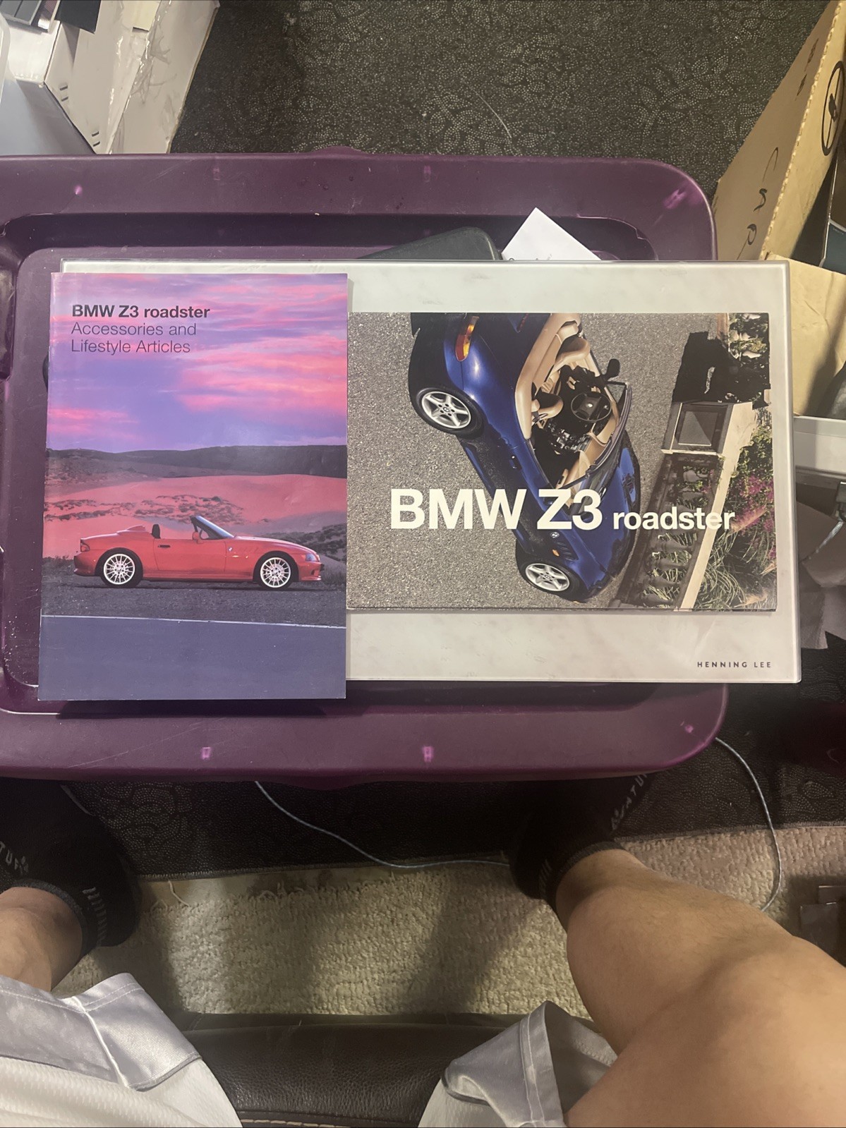 1996 BMW Z3 ROADSTER BROCHURE & ACCESSORIES AND LIFESTYLE ARTICLES