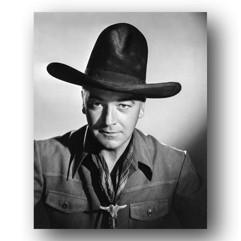 William Boyd Photo 8x10 Hopalong Cassidy Paramount Pictures 1935 Portrait-1