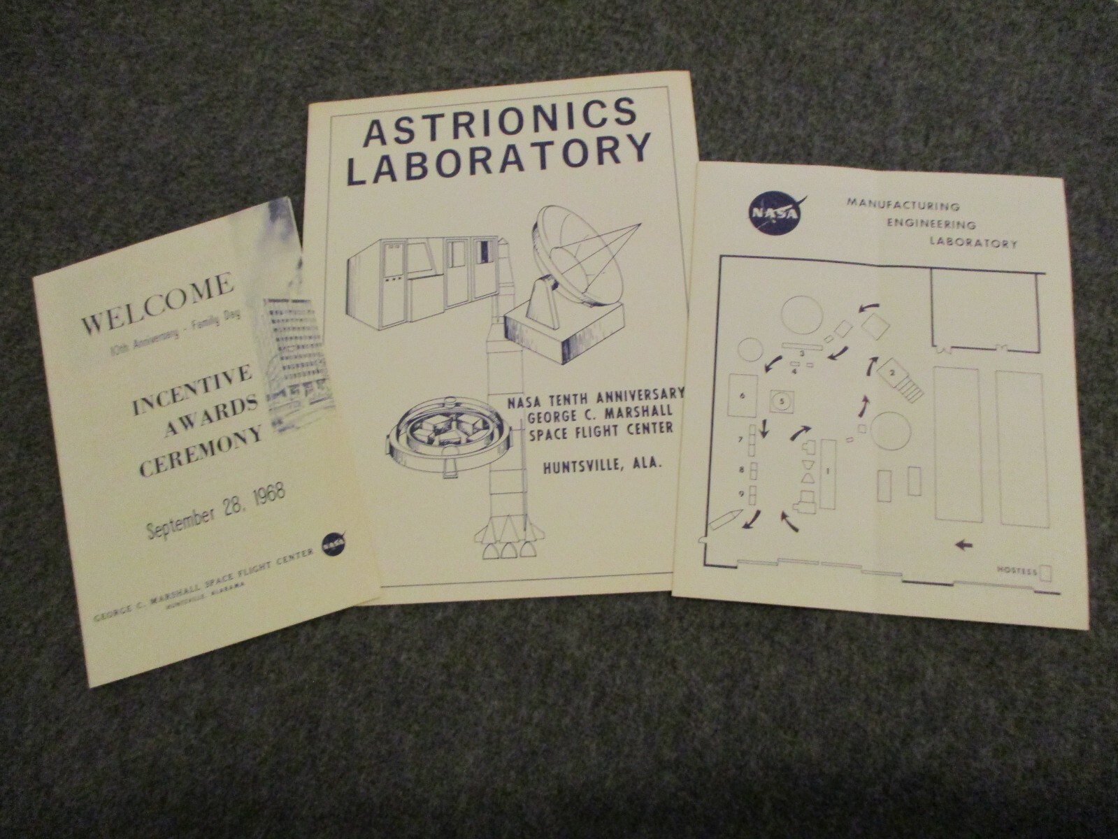 1968 NASA LOT MSFC 10TH ANNIV ASTRIONICS & MFG ENGINEERING LABORATORY PROGRAMS 1968 NASA LOT MSFC 10TH ANNIV ASTRIONICS & MFG ENGINEERING LABORATORY PROGRAMS