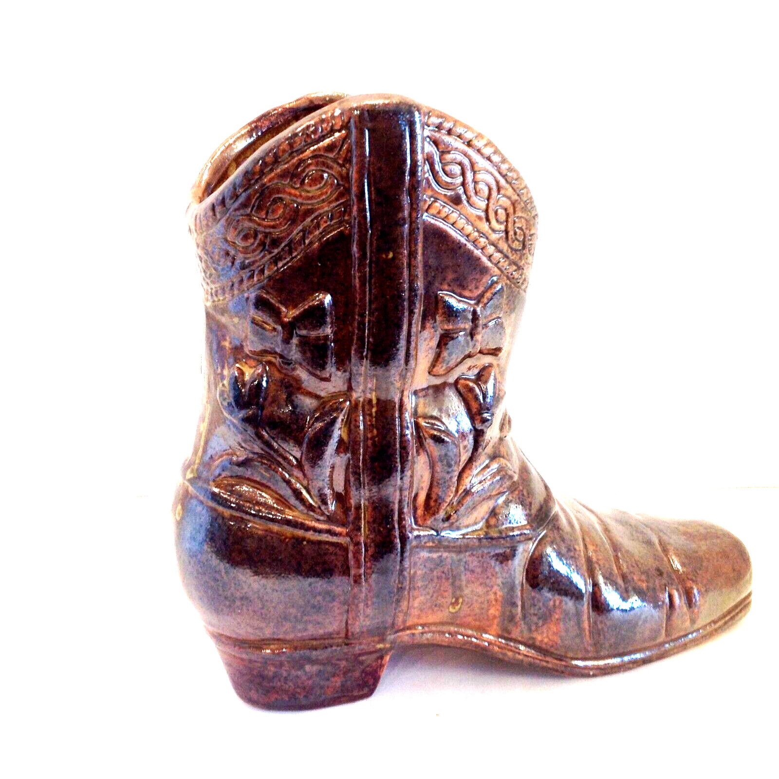 Vintage Original Rubens Planter Cowboy Boot with Foil Tag
