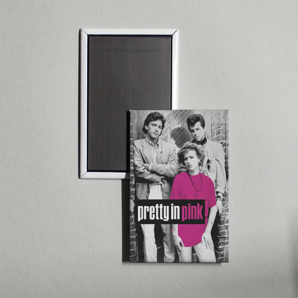 Pretty in Pink Mini Movie Poster Fridge Locker Magnet Pretty in Pink Mini Movie Poster Fridge Locker Magnet