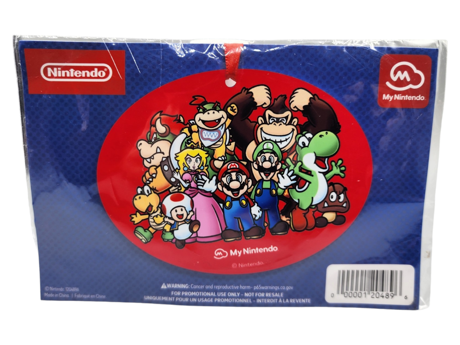 Super Mario Holiday Ornament My Nintendo Rewards Brand New
