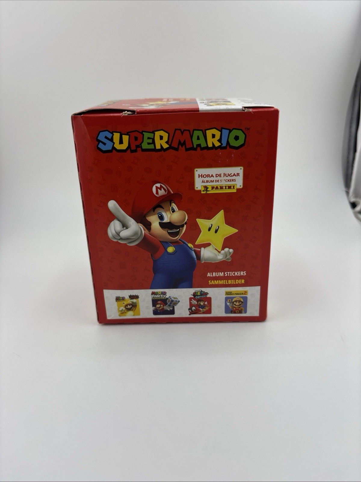 Super Mario Playtime Sticker Collection x 36 Packs (red)