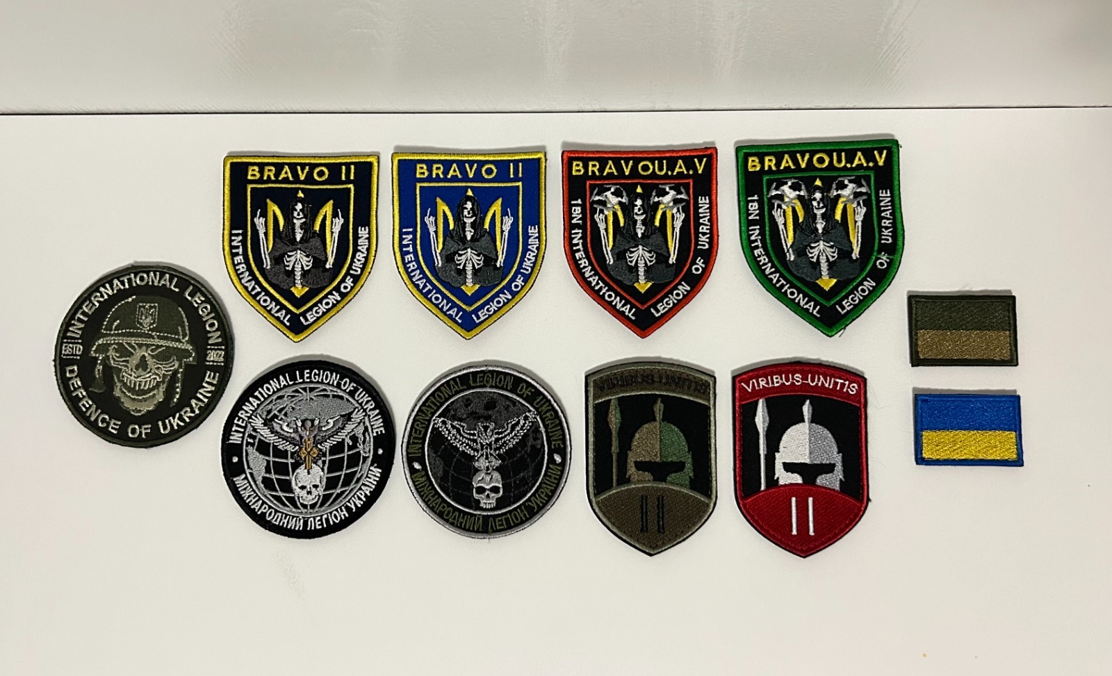 Ukraine Military Patches (International Legion)
