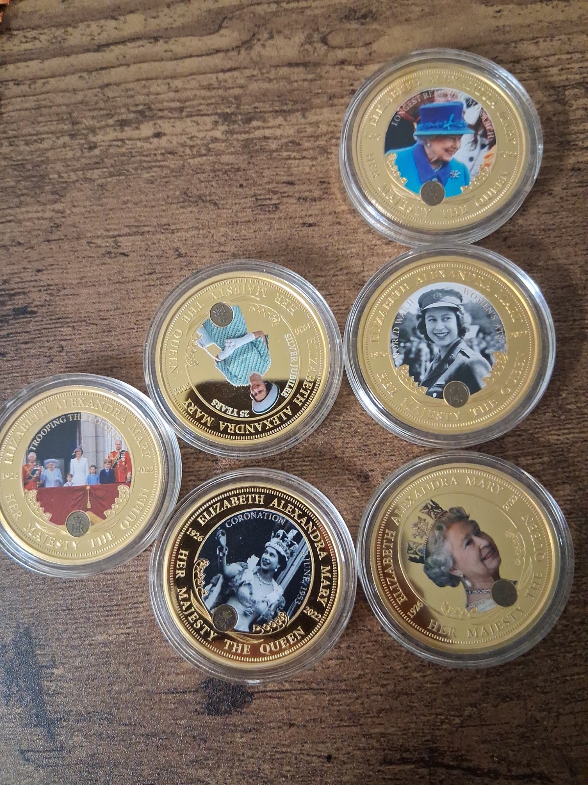 Bradford Exchange queen elizabeth ii gold coins