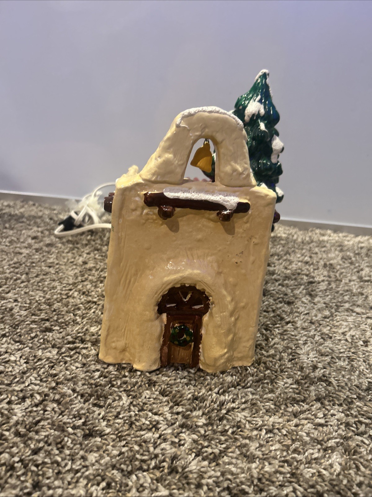 Rare Dept 56 Snow Village Mission Church 5062-5 (1979-1980) Excellent
