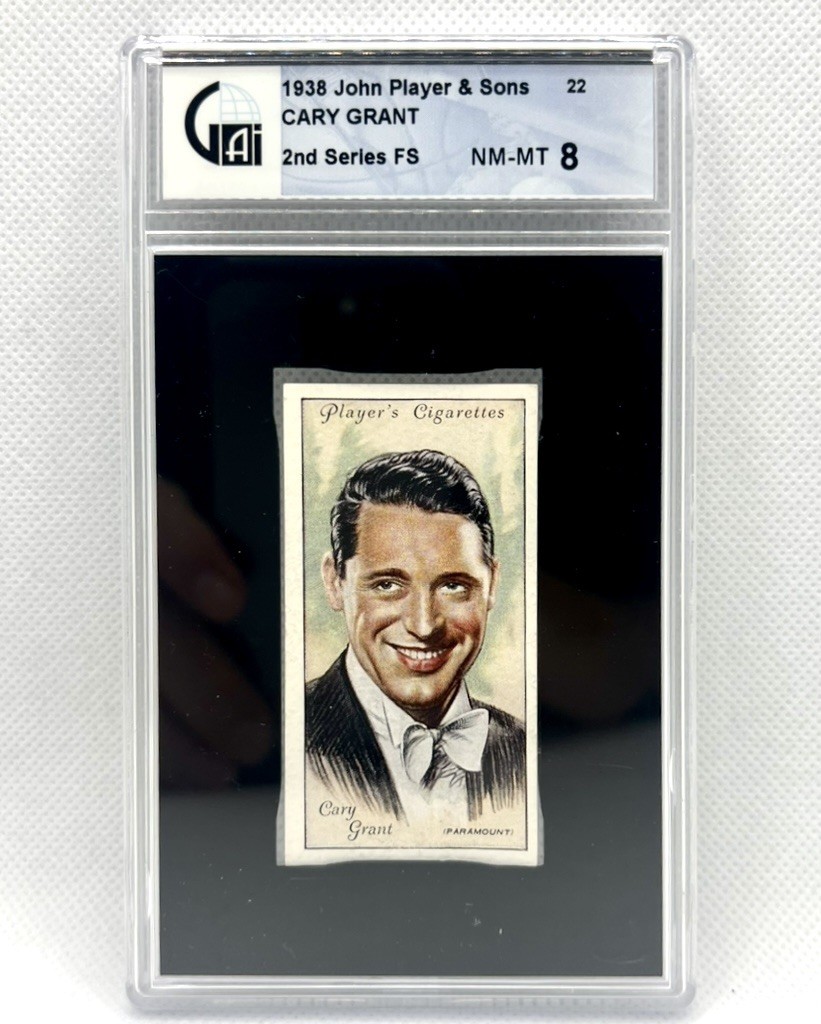 1938 John Player & Sons #22 Cary Grant GAI 8 NM-MT