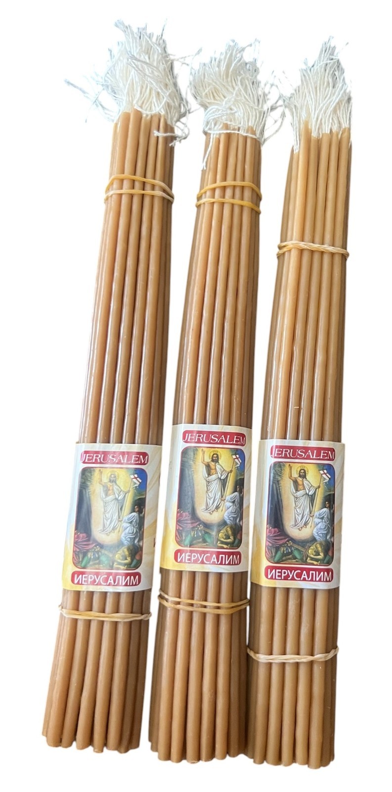 3 Bundles of 33 Beeswax 9.5 3 Bundles of 33 Beeswax 9.5