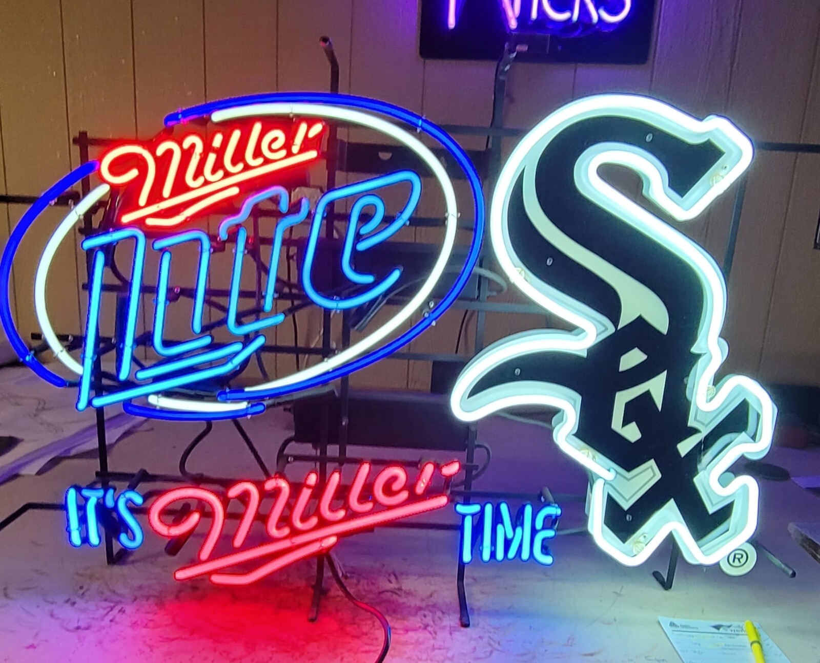 US STOCK Chicago White Sox Miller Lite 24\