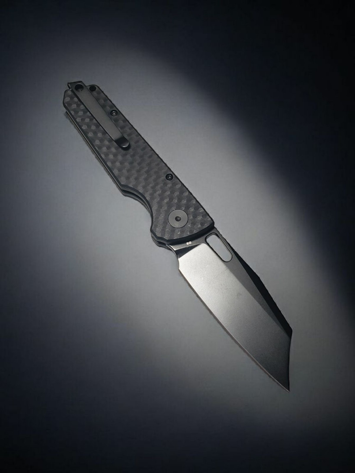 Bestechman Guardian Button Lock Folding Knife Pocket Clip Black Blade NEW