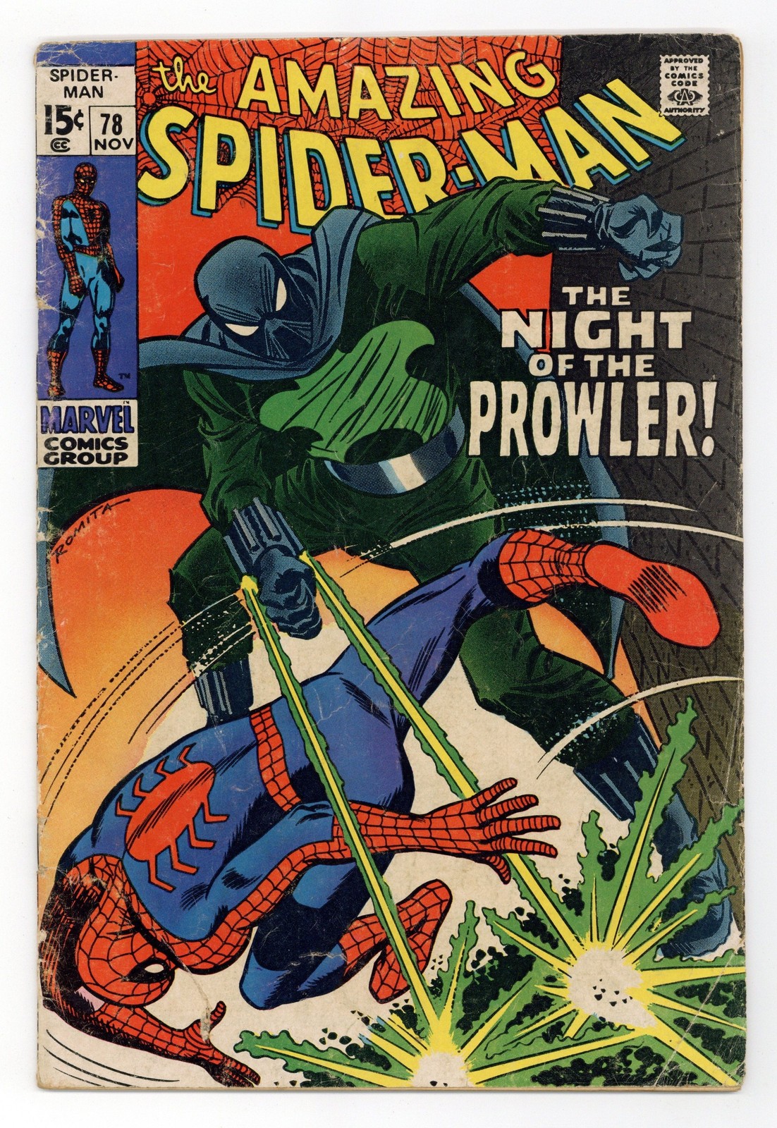 Amazing Spider-Man #78 GD+ 2.5 1969