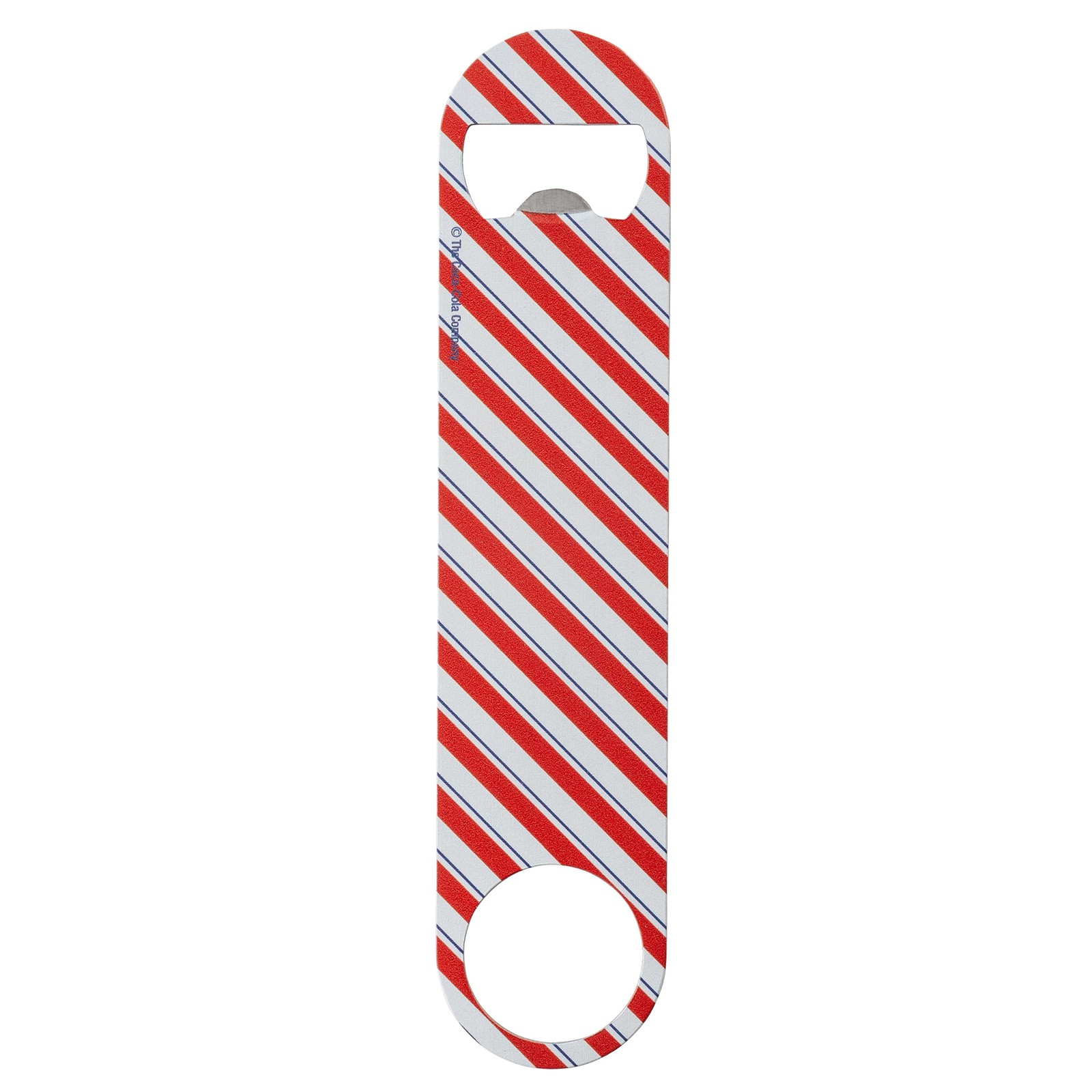 TableCraft Coca-Cola Bottle Opener Red White Blue 7in Stainless Bar Tool