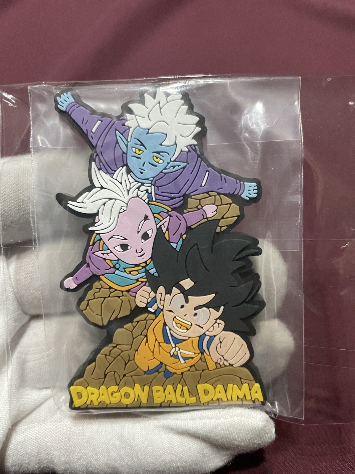 Ichiban Kuji Dragon Ball Daima  Prize G Rubber Collection Stand Goku Japan Exc