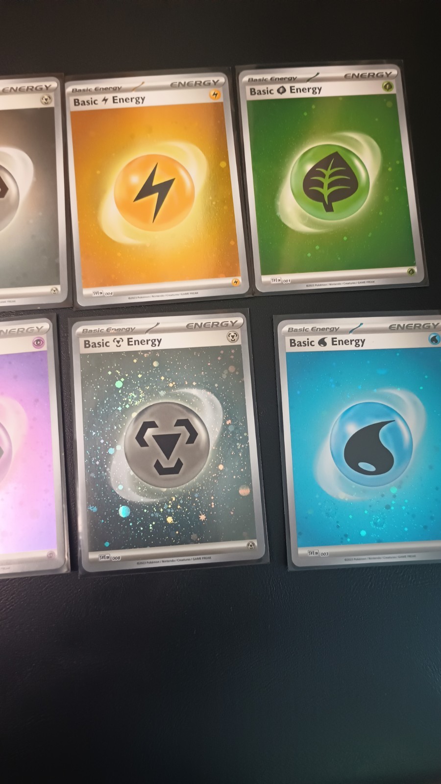 Pokemon 151 Energy Cosmos Swirl Lot Of 6