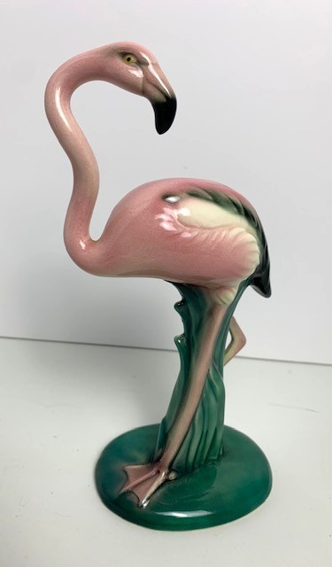Will George Signed Pink Flamingo 1940s VGC 8\