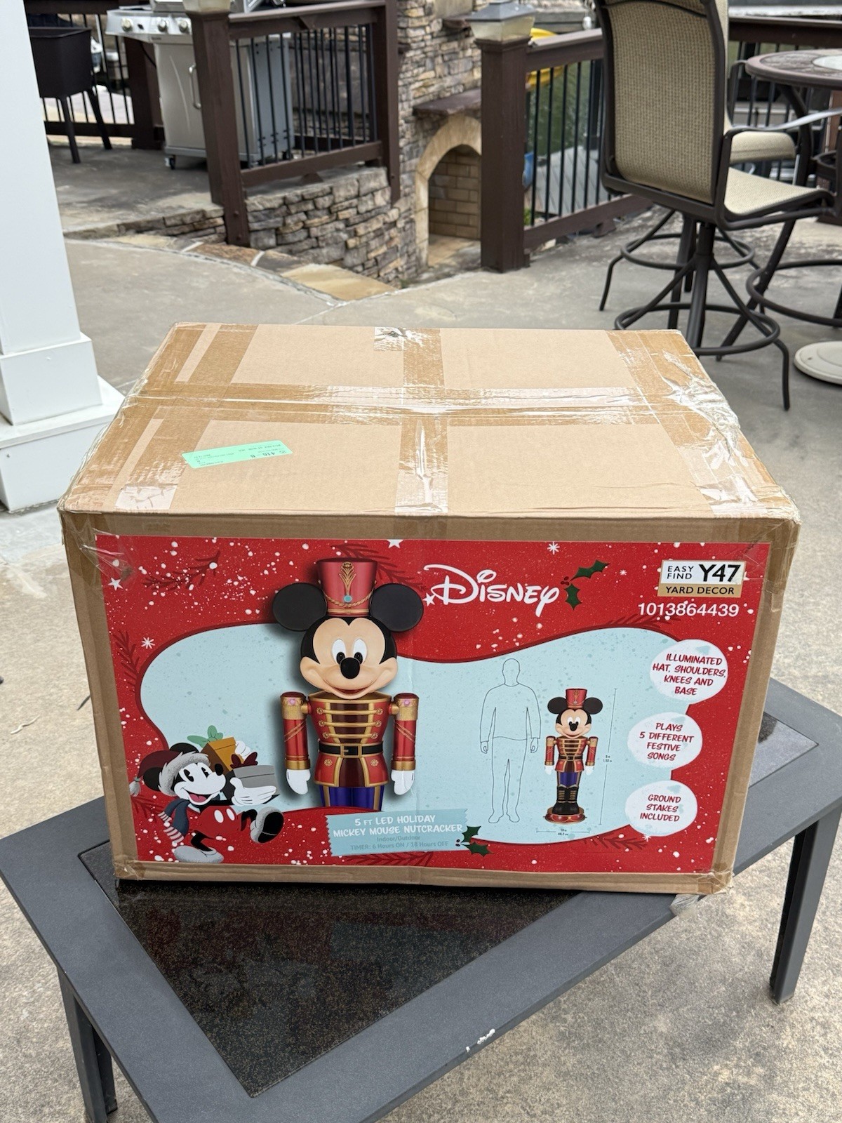 Disney 5Ft LED HOLIDAY MICKEY MOUSE NUTCRACKER NEW SEALED BOX 2025 Disney 5Ft LED HOLIDAY MICKEY MOUSE NUTCRACKER NEW SEALED BOX 2025