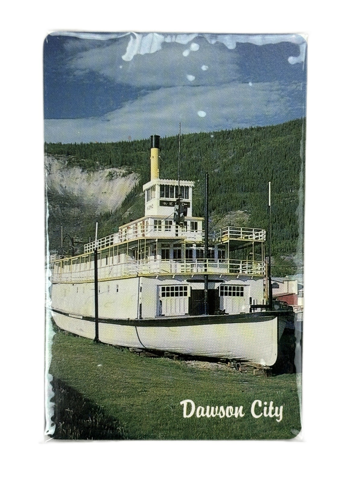 Dawson City Deck of Playing Cards Sternwheel Paddle Steamer Boat Sealed Plastic