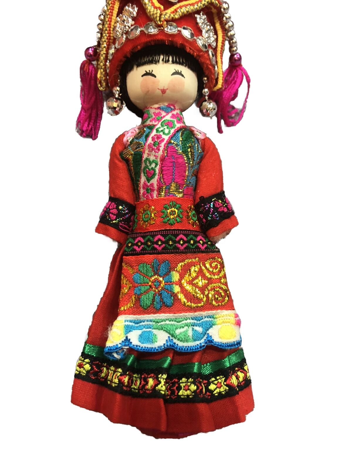 ETHNIC NATIONALITY OF CHINA DOLL With Box