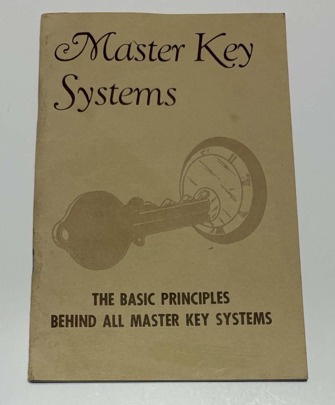 Vintage 70\'s Booklet Master Key Systems by M Leonard Singer