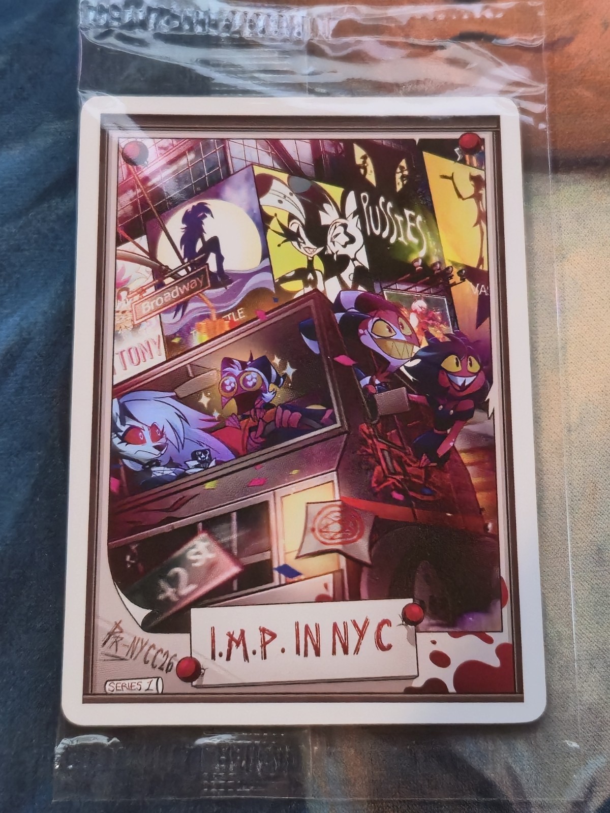Helluva Boss I.M.P in NYC NYCC 2026 Exclusive Promo Card Helluva Boss I.M.P in NYC NYCC 2026 Exclusive Promo Card