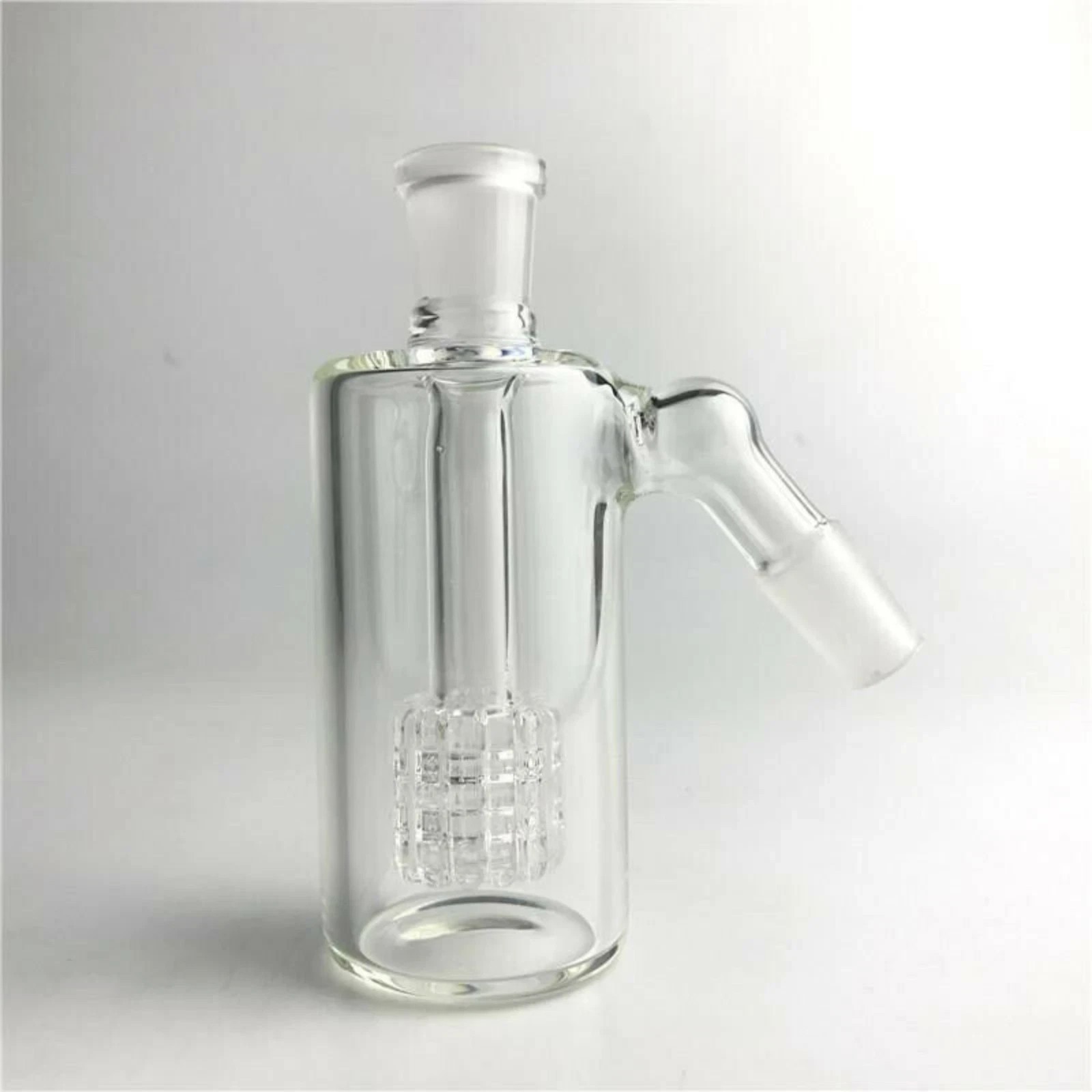 ✅️✨14mm Ash Catcher 45 Degree Glass Water Bong Thick Pyrex Glass Bubbler