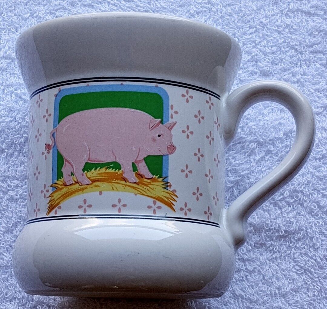 Vintage Vandor County Collection Pelzman Designs Pig Mug 1981