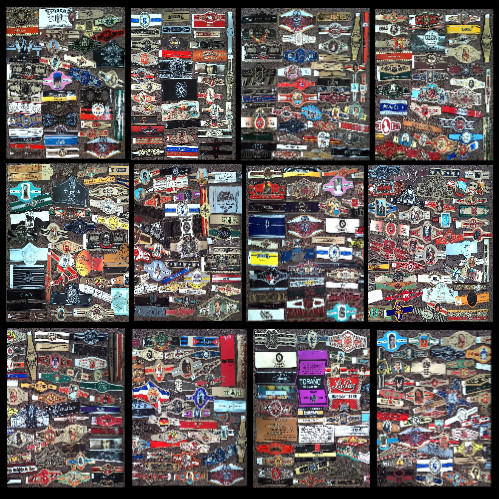 500 CIGAR BANDS Mixed Lot Bulk Sampler Worldwide Vintage Modern US Foreign Label