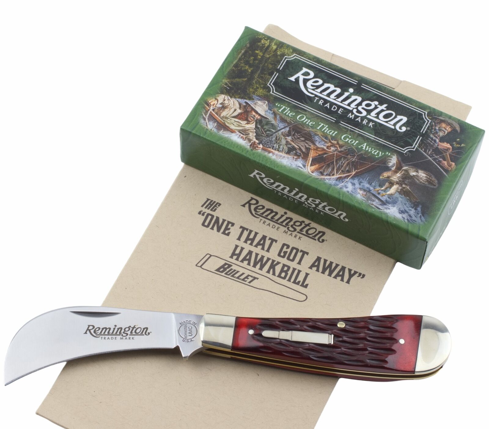 Remington 2023 Hawkbill Bullet Folding Knife One That Got Away