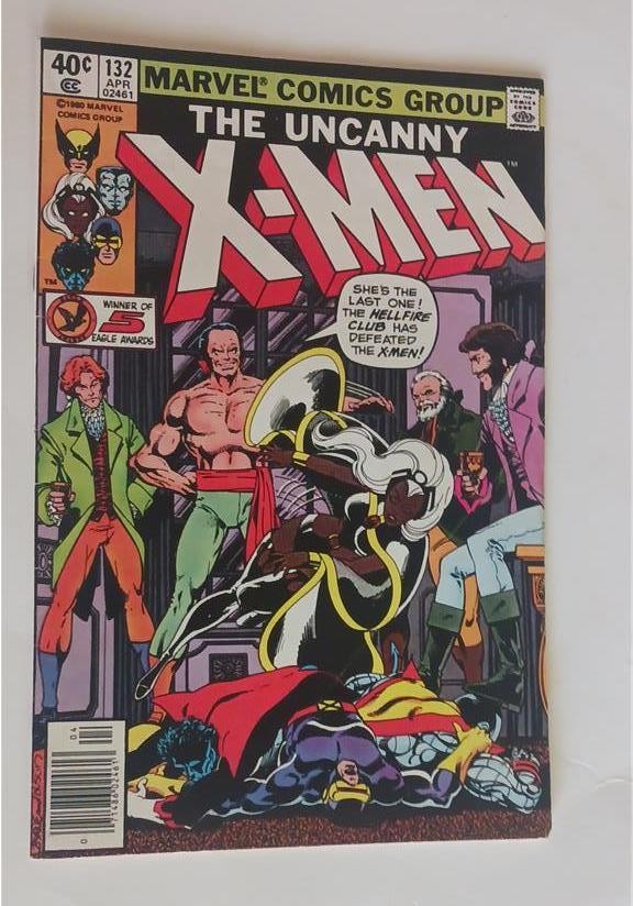 X-MEN #132 APRIL1980 MARVEL COMICS HELLFIRE CLUB MASTERMIND REVEALED  VF 8.0