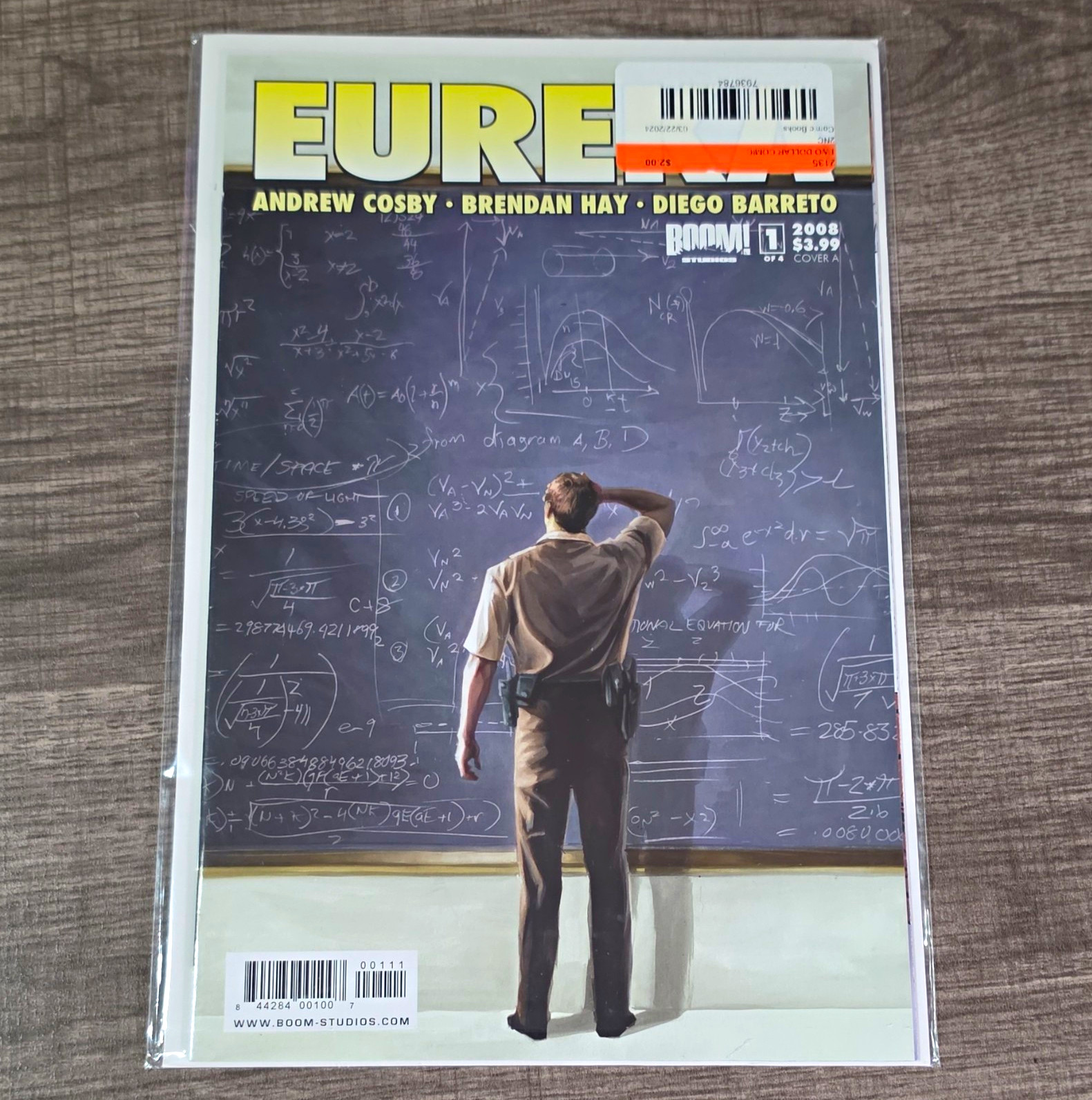 BOOM Studios Eureka #1 2008 First Printing Cover A Andrew Cosby Hay Barreto