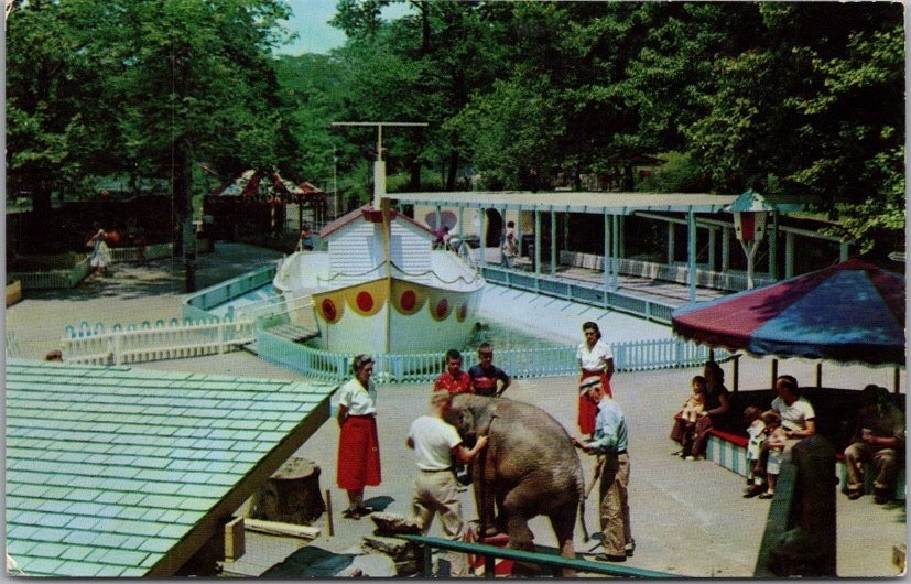 c1950s Pittsburgh, PA Postcard HIGHLAND PARK \