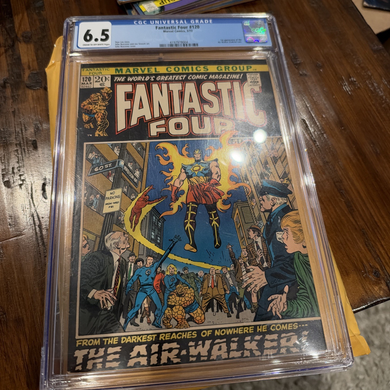 Fantastic Four #120 (1972) CGC 6.5 - 1st app Air-Walker (Gabriel Lan)