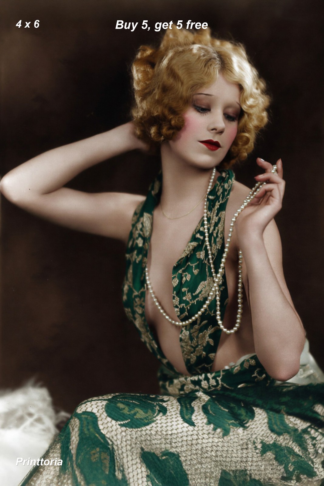 ZIEGFELD FOLLIES ❤️ 4X6 PHOTO - Jazz Age Revue - Broadway - Stage Glamour